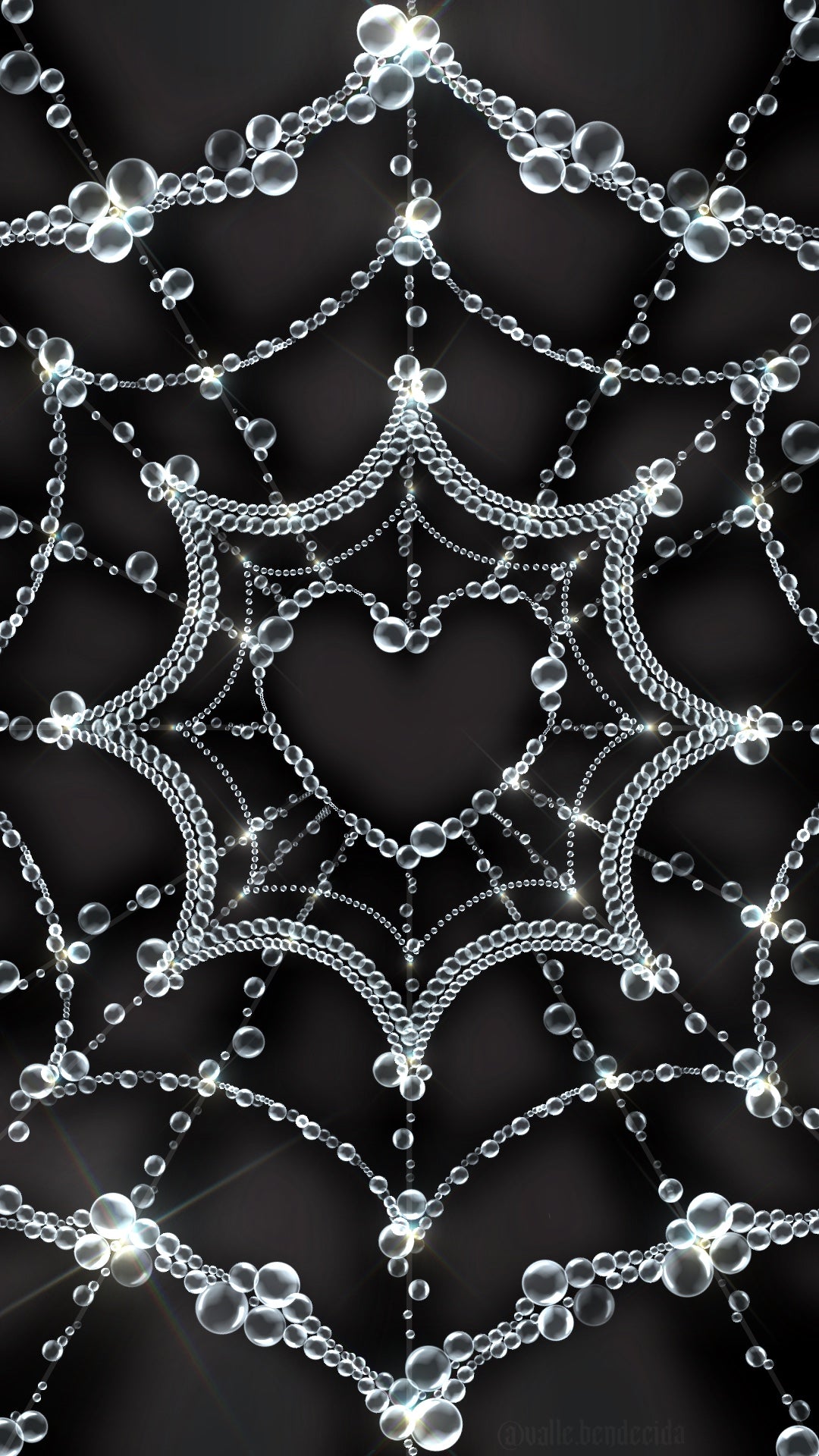 Diamond Web Wallpaper